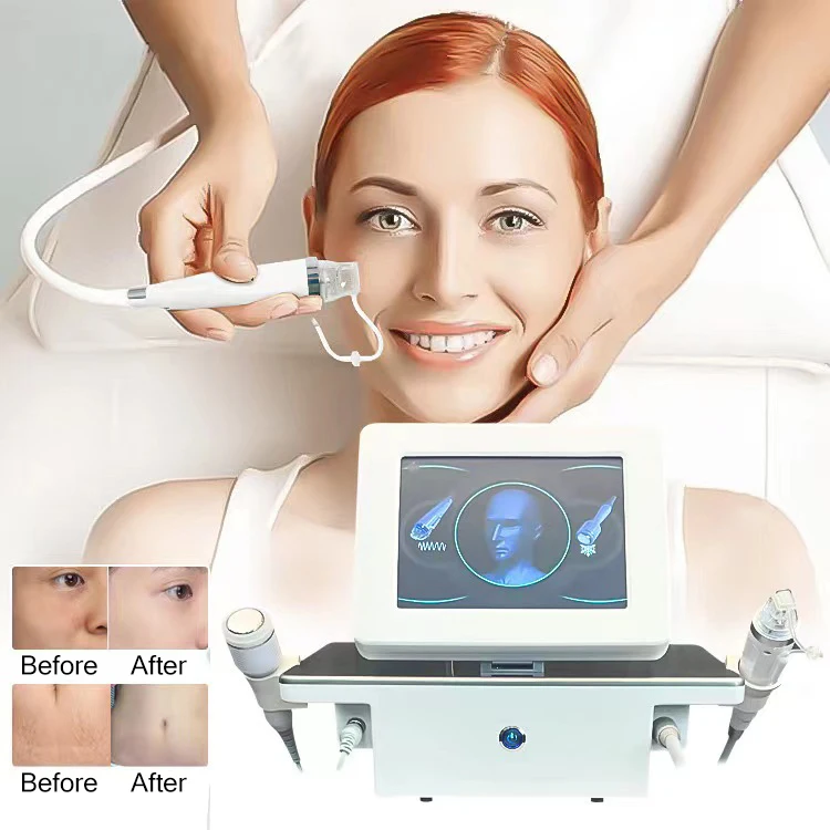 SVATAR 2 In 1 Fractional RF Cryo Facial Machine For Skin Tightening Skin Resurfacing Scar Treatment Breast Lift Face Lift
