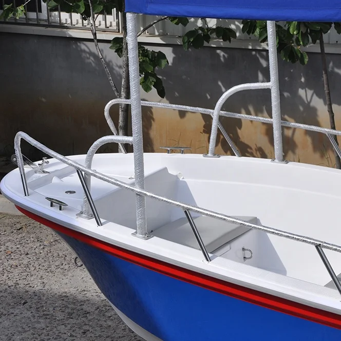 Liya 5.8m fiberglass fishing boats off ocean cargo vessels for sale