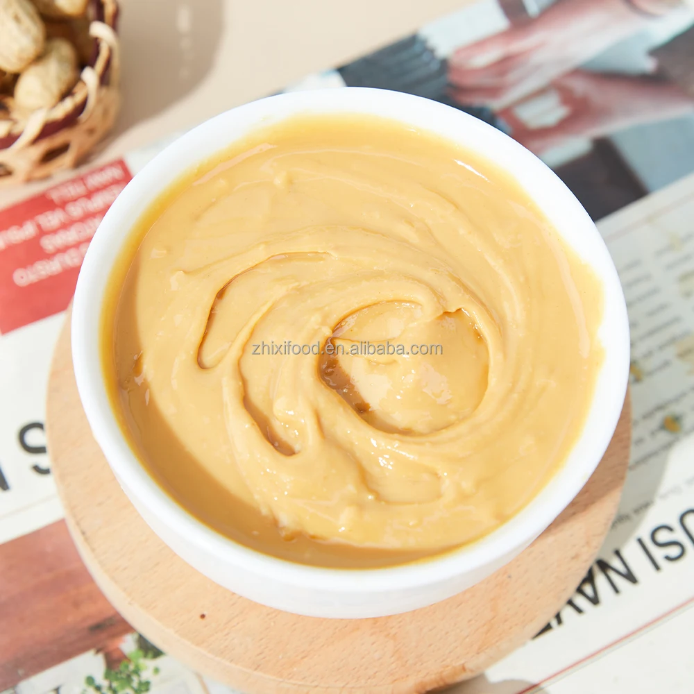 Guangxi оптовая цена 340 г бутылка чистой здоровой гладкой морской соли арахисовое масло для приготовления Пузырькового чая напитков или хлеба Sprea