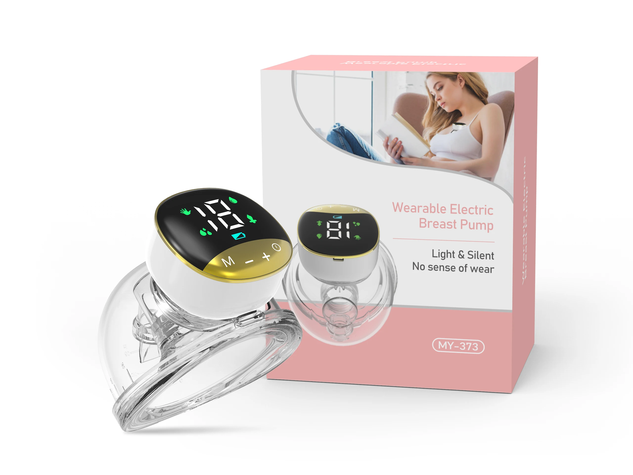 Wireless Breast Pump Electric Wearable Breast Pump Hands Free Breast Pump