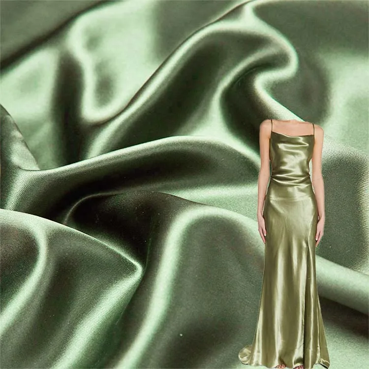 High Quality 16 19 22 MM Natural Silk Fabric Pure 100% Silk Fabric Luxury Silk Fabrics For Clothing