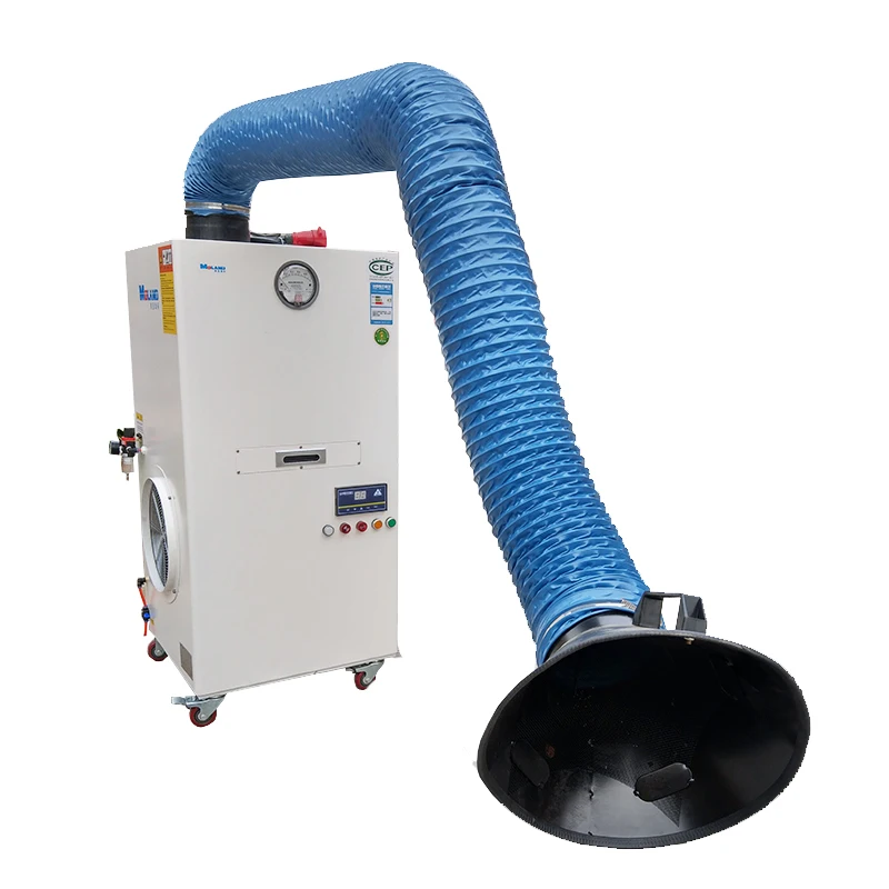 Moland 2200 m^3/h Air volume Industrial Welding Dust Collector Air Cleaner Solder Fume Extractor With Cartridge Filters