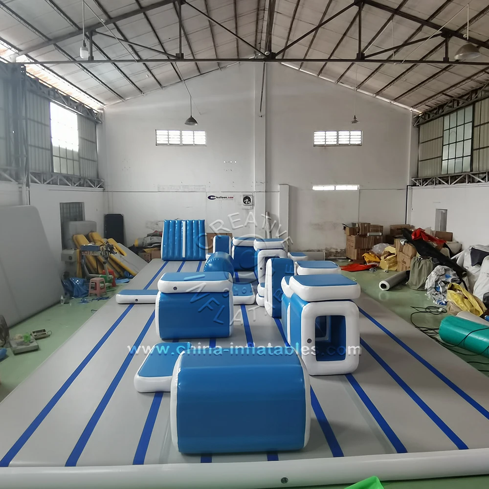 CQ  Factory Made Freestyle Air Obstacle Inflatable Parkour Sports Games