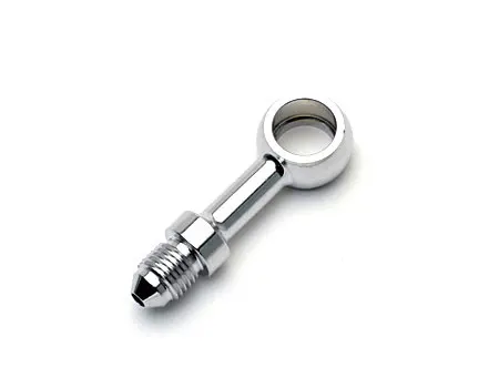 
Chrome Plated JIC/UNF THREAD S BEND adaptor oil fuel tube pipe fitting hard line 