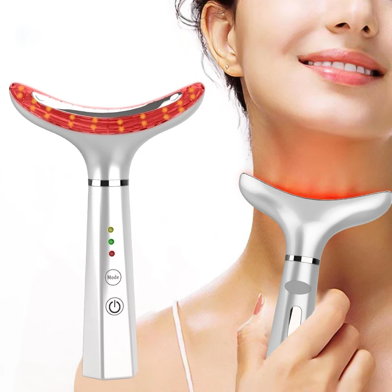 face and neck lift machine and Eye Lift Massager Anti-aging Heat Vibration Skin Tighten Reduce Double Chin Sagging Anti-Wrinkle
