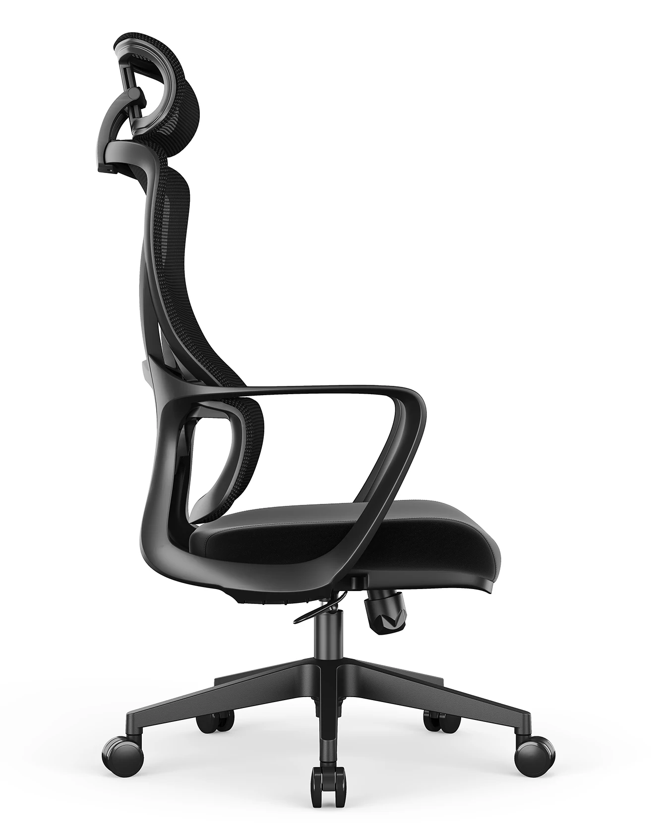 Modern cheapest newest mesh office chair with massage swivel high medium back leg rest footrest revolving headrest armrest