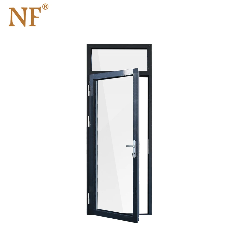 glass restaurant entrance aluminum doors