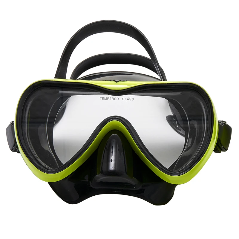 Factory Custom Logo Color Adults Anti Fog Scuba Swimming Goggles Tempered Lens Mask Dive Mask Diving Masks
