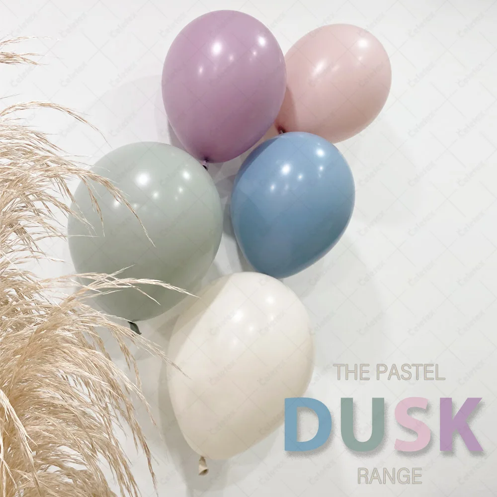 New Hot Pastel Dusk Series Biodegradable Latex Balloons Wholesale Latex Balloon Engagement Party Decoration Globo Latex Balloons