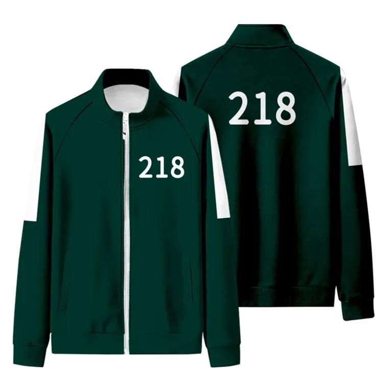 Cosplay squid game same sportswear costume Korean TV series squid game squid game costumes jacket suits