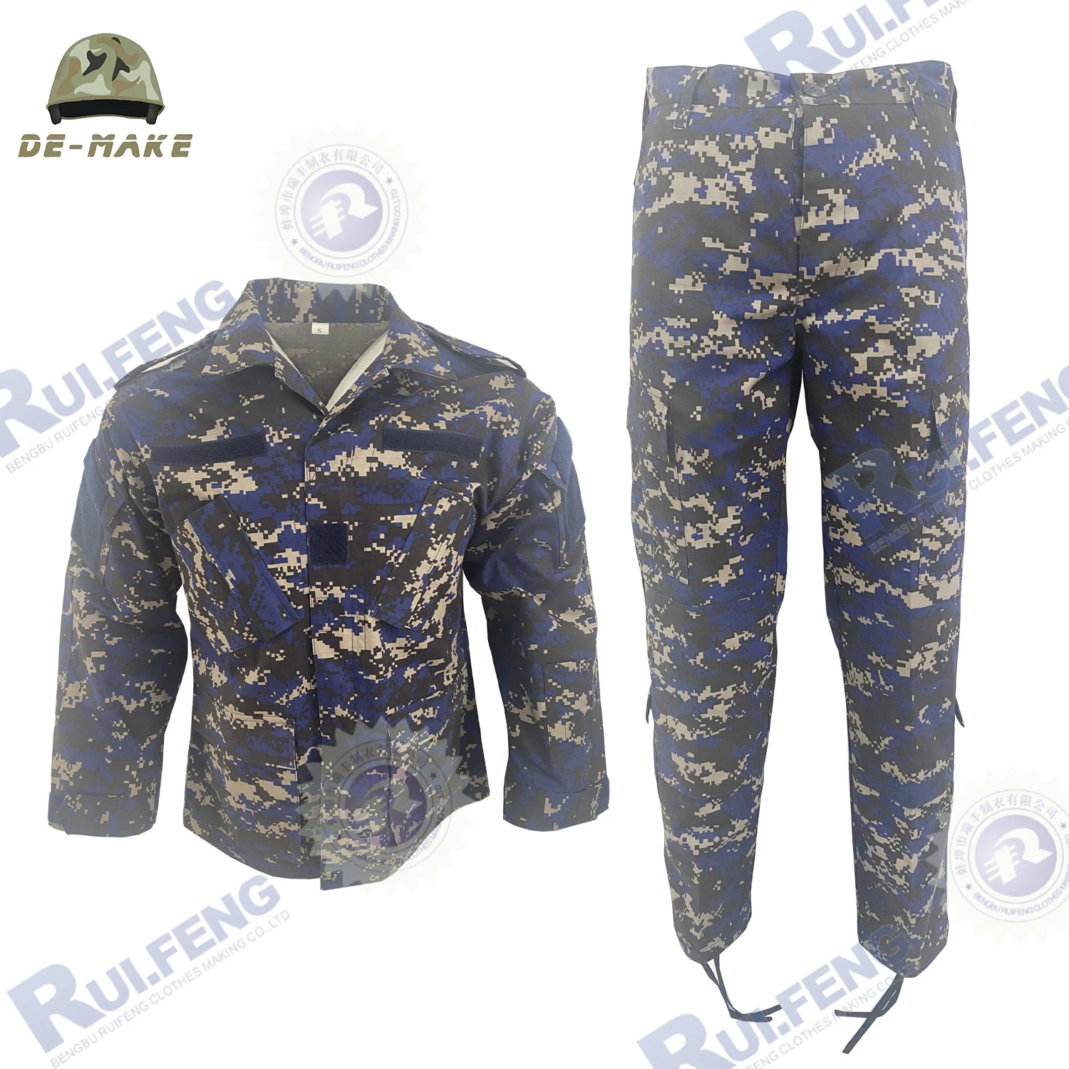 Outdoor ACU uniform Ghana custom camouflage waterproof Tactical uniform combat suit