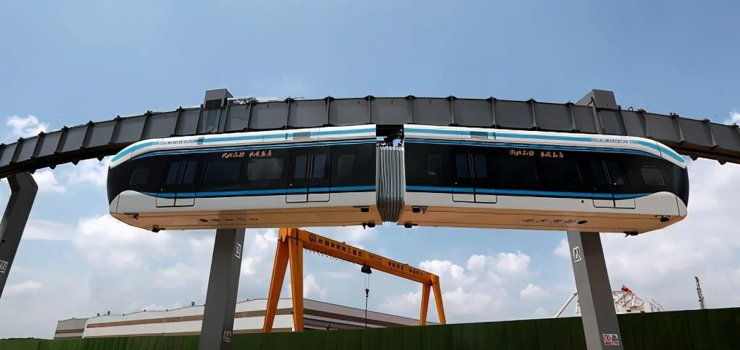 amusement rides Aerial suspension monorail train