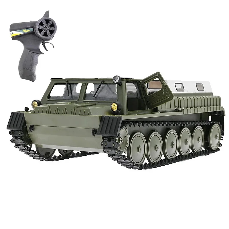 2024 новейший WPL E-1 1/16 2 4G танк с дистанционным управлением E1 RC Гусеничный внедорожник для мальчиков