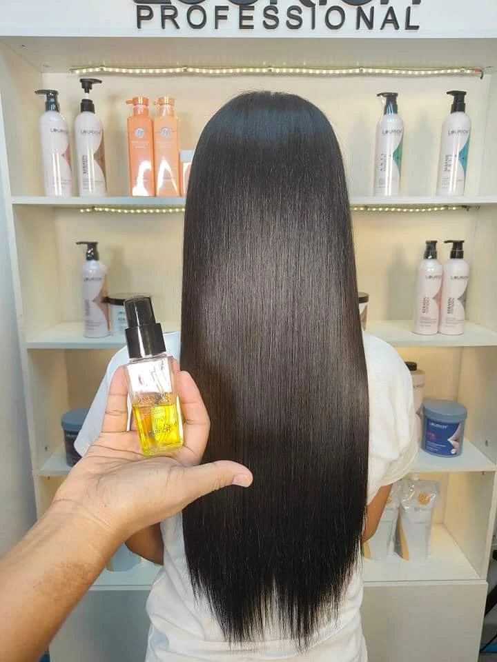 LOURICH Hair Repair Serum For Dry Damaged Frizzy Hair Hydrating Argan Oil Organic Hair Oil