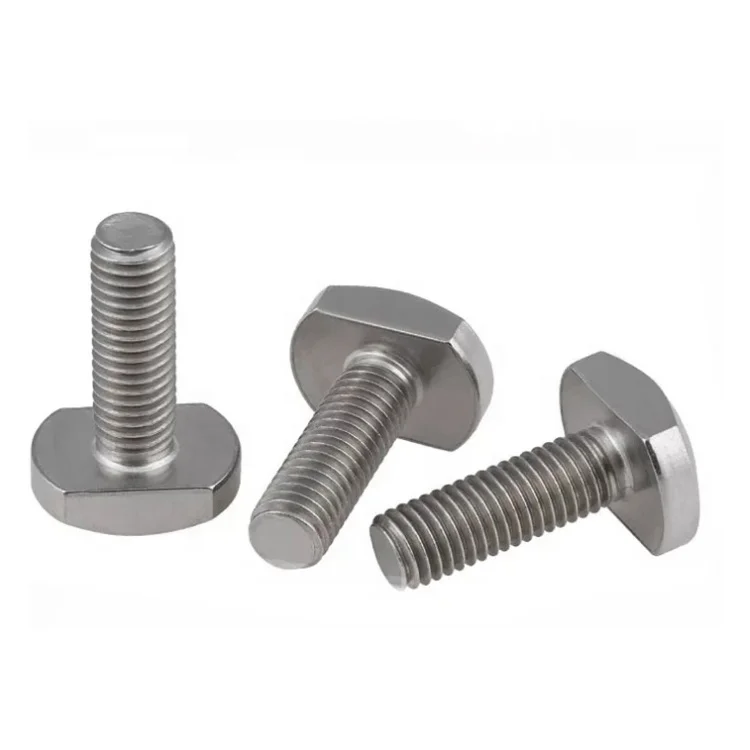 GB37 T-head bolts Stainless Steel T-head Bolts T-bolt GB37 /T-groove non-standard customized stainless steel fastener screw
