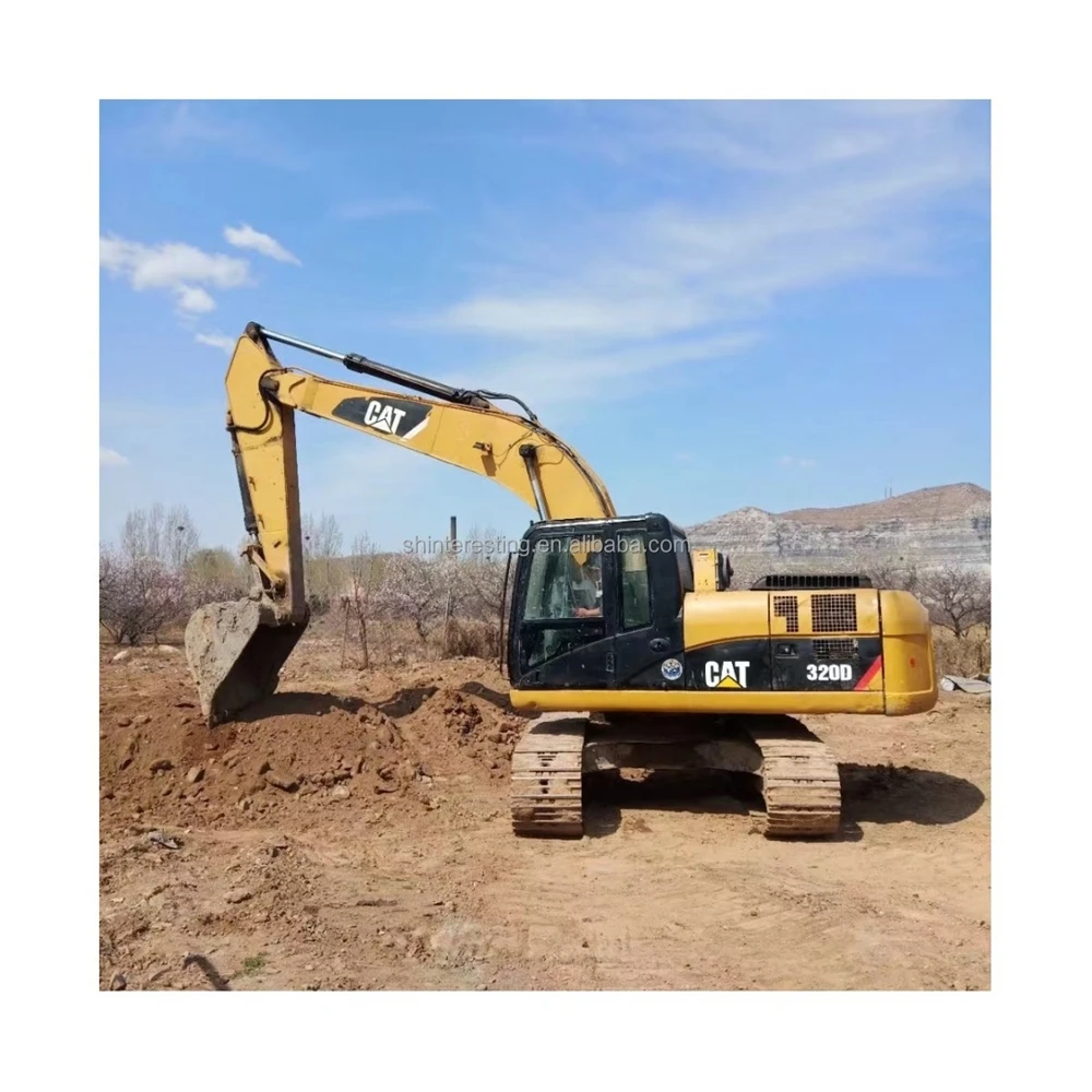 20 ton excavator 320 chinese wheels second hand machine price old sale for CAT caterpillar