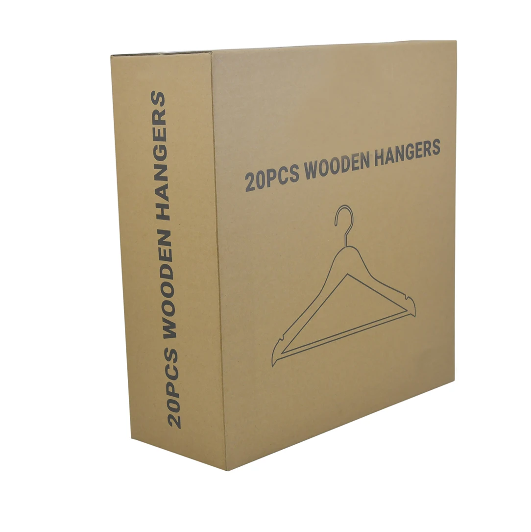Top quality custom wooden coat hangers stand for clothes