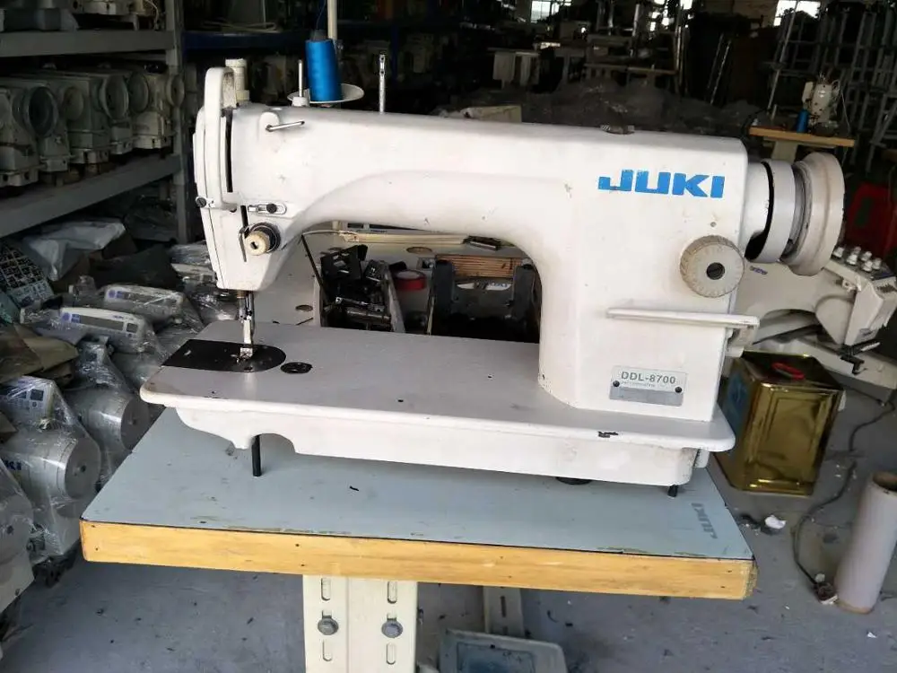 Fresh Clear good conditional Juki8700 lockstitch industrial used sewing machine
