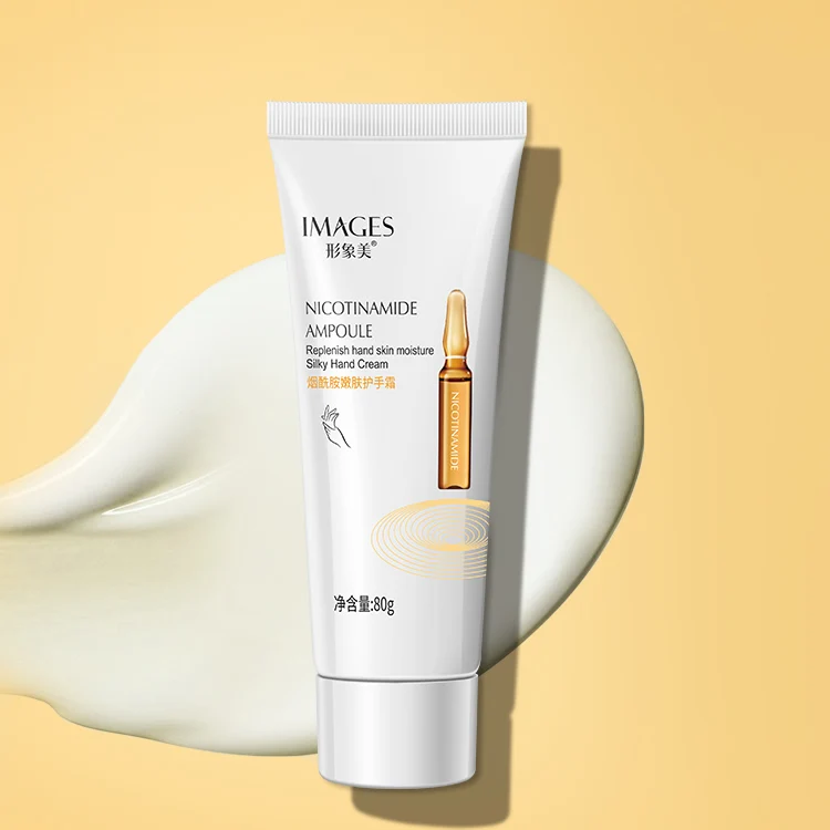 OEM IMAGES private label blood orange hyaluronic acid Nicotinamide organic skin care smooth hand whitening natural cream