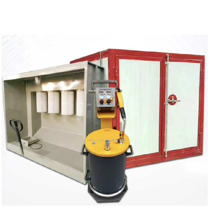 Customized Electrostatic Powder Coating Painting Machine Curing Oven For Aluminum Profiles