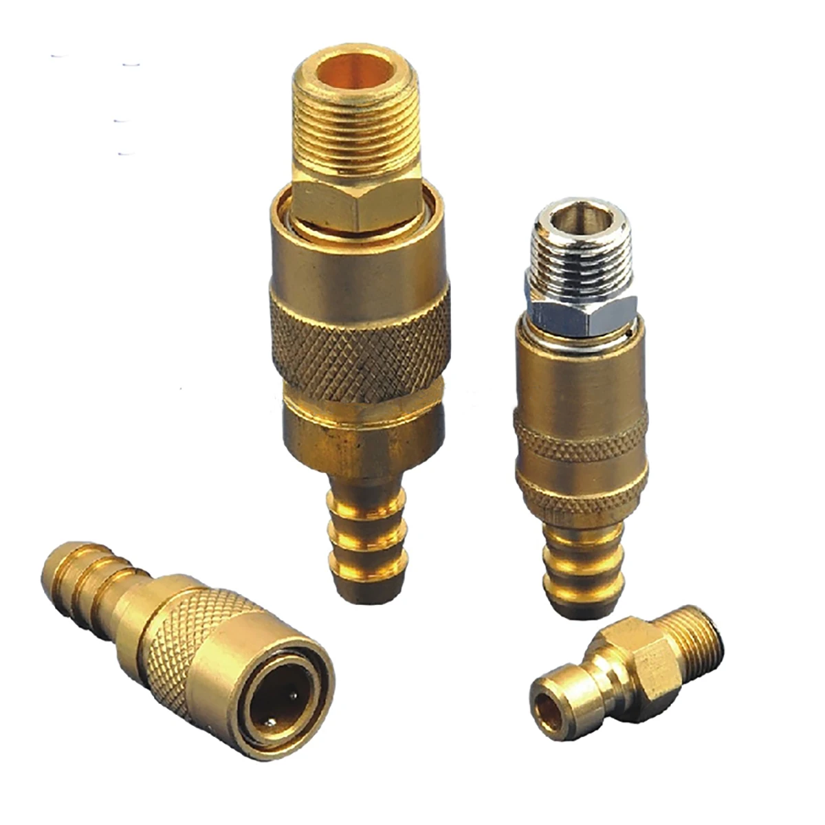 brass mold Coolant line pneumatic quick coupler moldmate