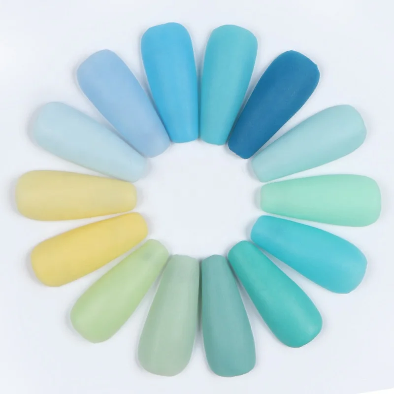 Direct Sales Bule Color Acrylic Nail Powder Low Price For Nails