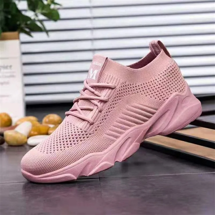 hot selling breathable sneaker retail casual athletic footwear low price sport shoes women