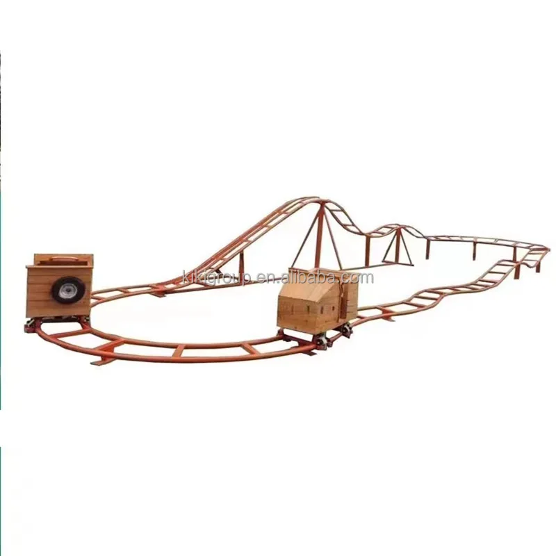 Amusement park rides equipment outdoor factory wholesale electric mini roller coaster amusement park roller coaster