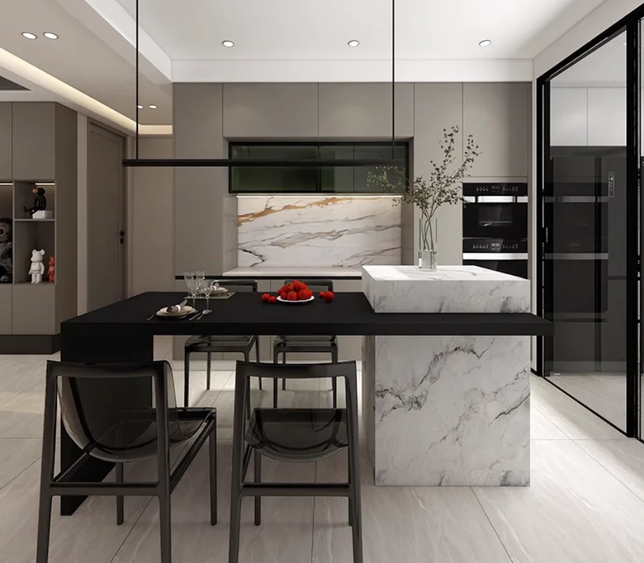 Customized  Living Room Standing Tv Set  Design for Light Luxury TV Cabinets Problem Solving