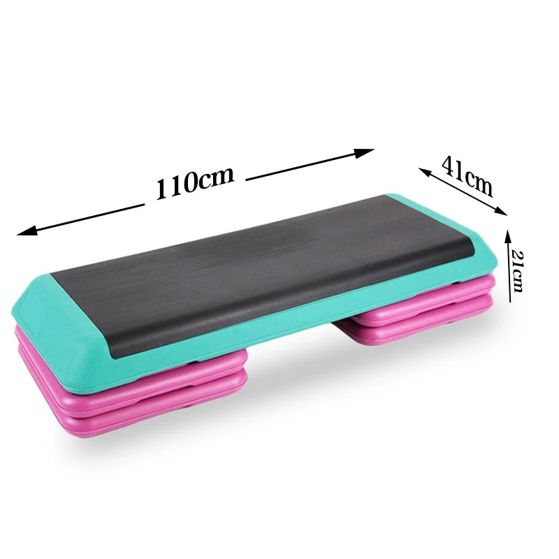 Promotion professional aerobic fitness non-slip step board with exquisite texture