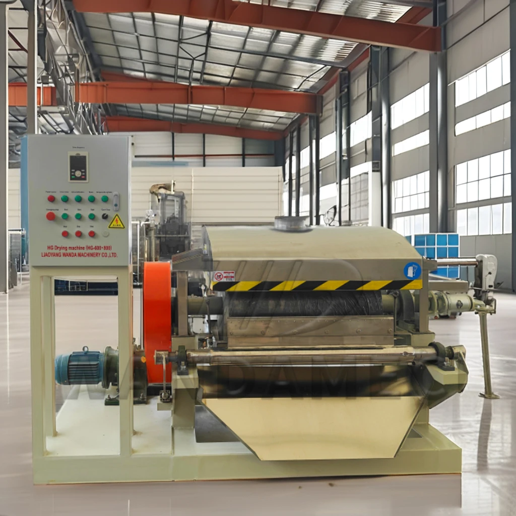 Energy Saving Easy Operation Jacket Heating Cornstarch / Cornflour / Maize Starch Rotary Drum Dryer Roller Scraper Dryer