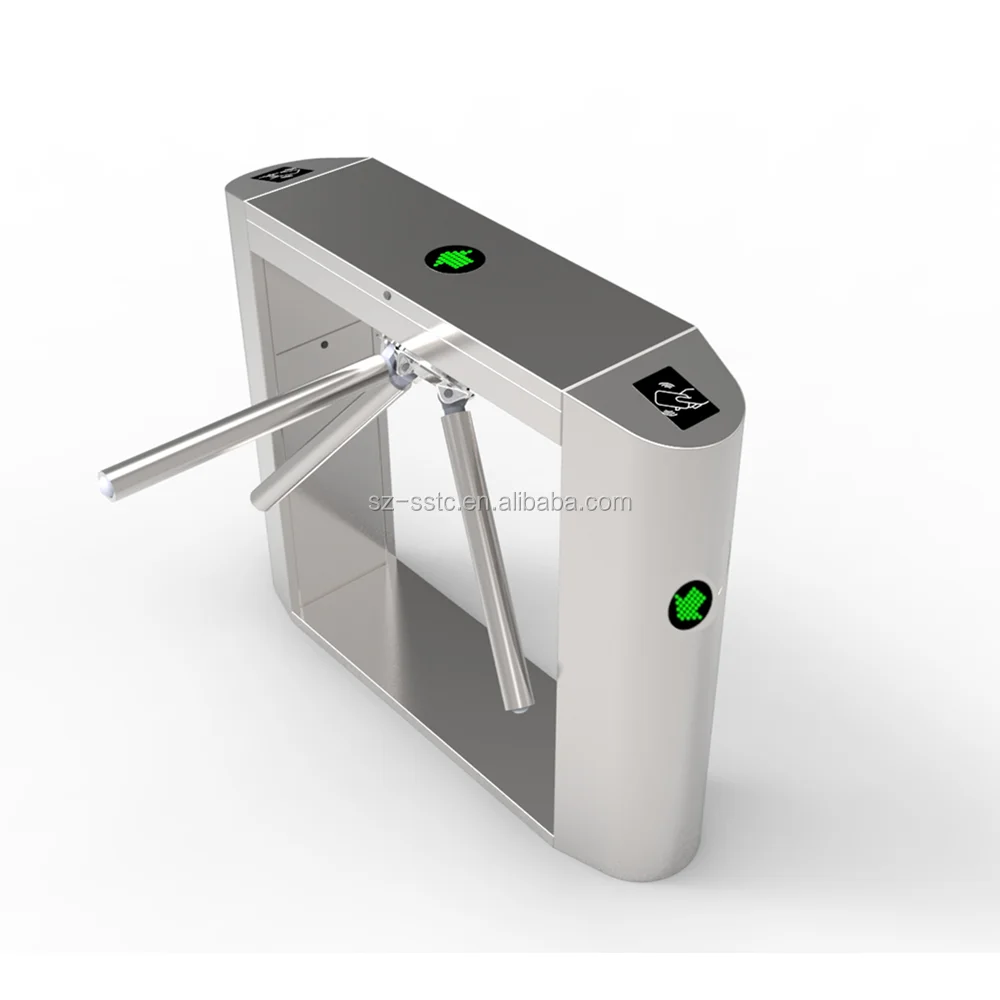 Card collector control system tripod turnstile