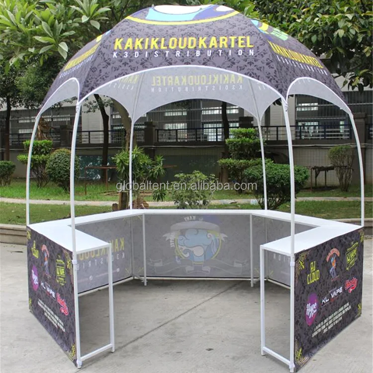 GLOBAL TENT High Quality Waterproof Wholesale Portable Promotional Vendor Kiosk Tents Wedding Event Party