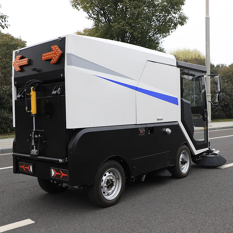 Excellent Quality Ride On Battery Power Street Cleaning Equipment Automatic Floor Sweeper Road Sweeper