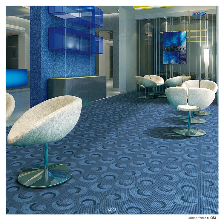 modern oriental design wall to wall carpet