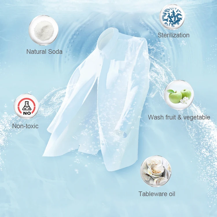 Eco-friendly Gentle Care Soda Laundry Detergent Washing
