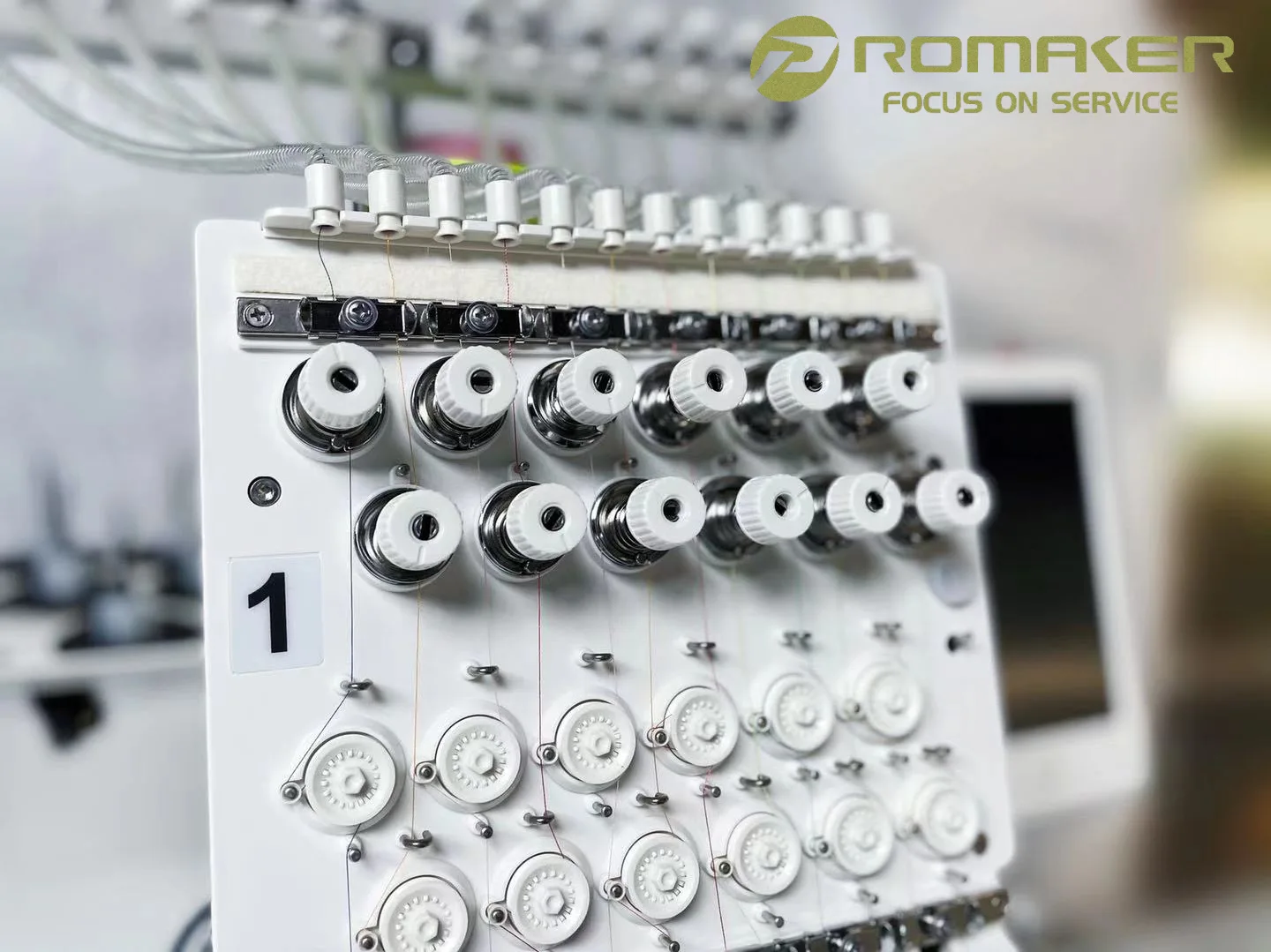 PROMAKER 1 Head China Apparel Embroidery Machine 510*360MM Best Quality in Good Prices