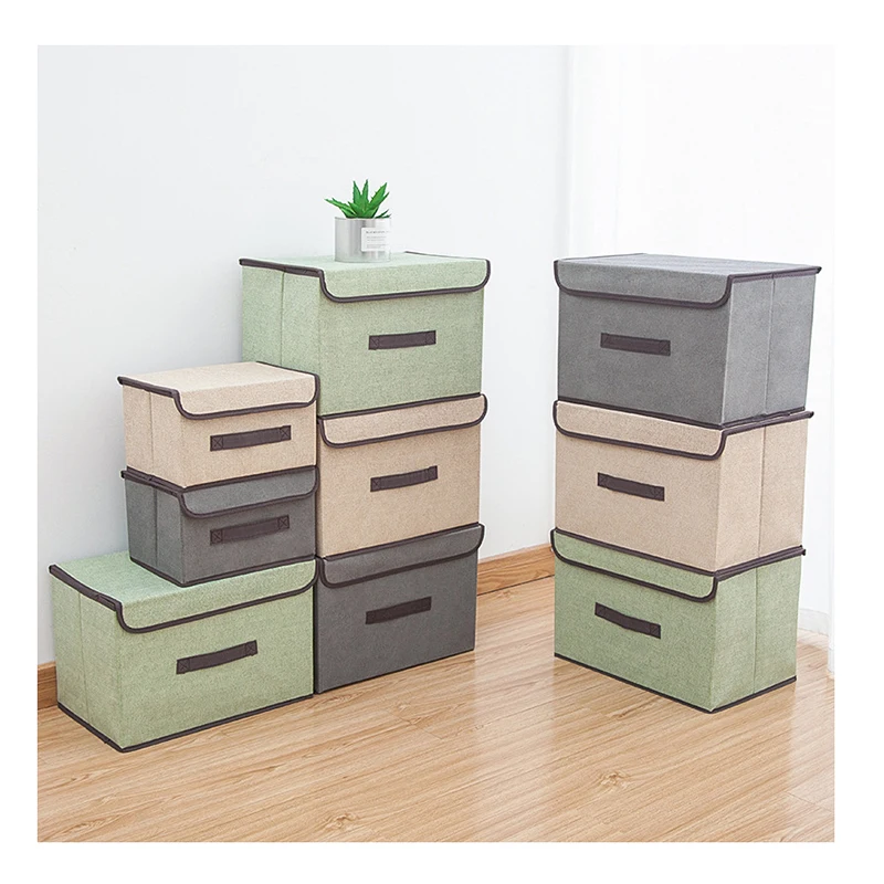 
Non- woven Fabric foldable storage boxes for clothes cloth storage box clothing storage 
