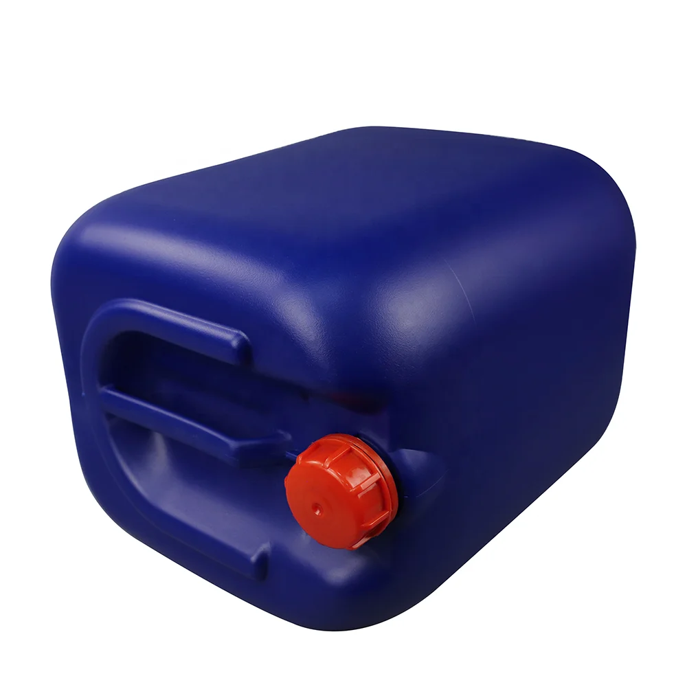 30 л пластиковый цилиндр синий квадратный jerrycan HDPE литров химический барабан с крышкой и ручкой выдувного формования кг