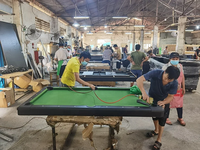 SD-7630  Indoor Entertainment foldable game table billiards snooker & billiard tables