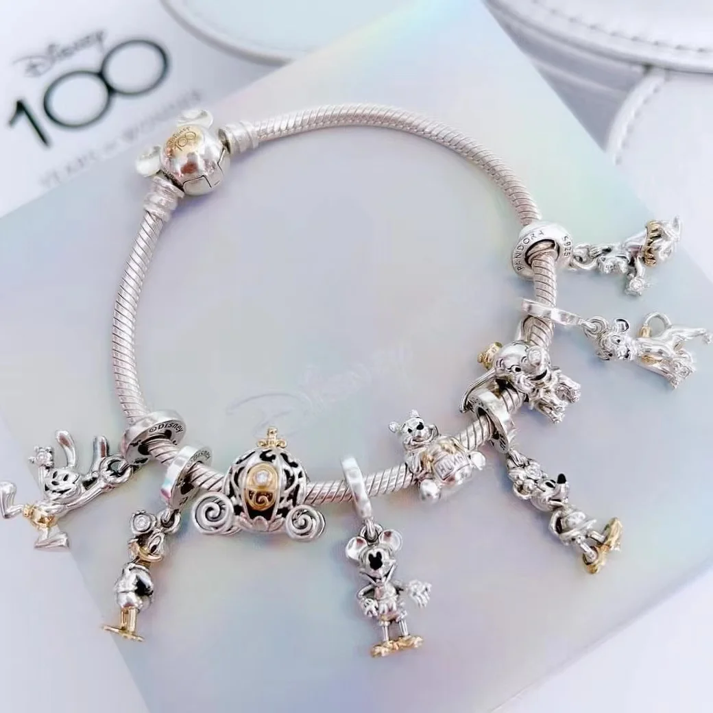 Оригинальный серебряный браслет из серебра 925 пробы