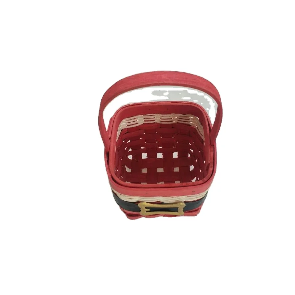 Wholesale cheap Wood Basket suppliers Gift Basket Festival Gift Christmas Basket