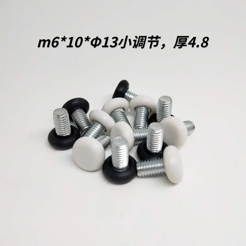 Furniture Fittings Adjustable Feet Furniture Supporting and Leveling adjusted plastic Feet Manual Adjustment Screws  feet