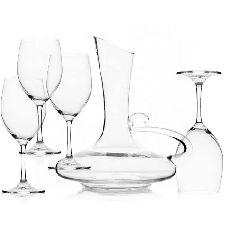 Raymond Crystal Glass Dinner Set Luxury Unique Red Wine Decanter Set