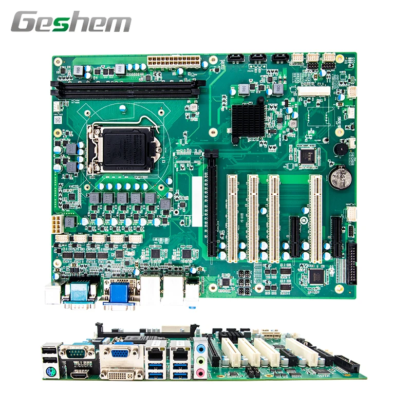 High Performance ATX H110 DDR4 32GB LGA 1151 Socket 2133/2400MHz 2 DIMM Support 6/7/8/9 I3 I5 I7 Motherboards