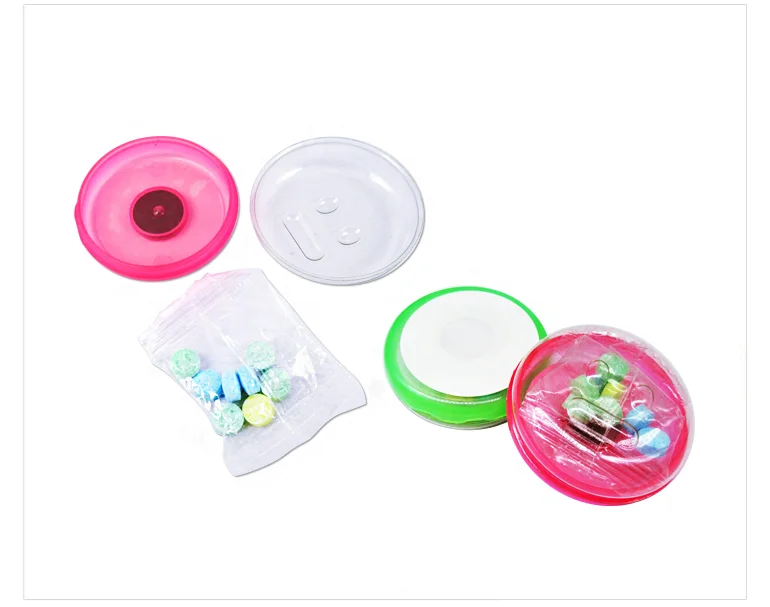 Chinese candy vendors hot sell delicious and fun in Smile box hot sell candy toys with pressure candy