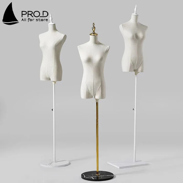 Handmade Fashion Design Headless Wood Hands Female Mannequin