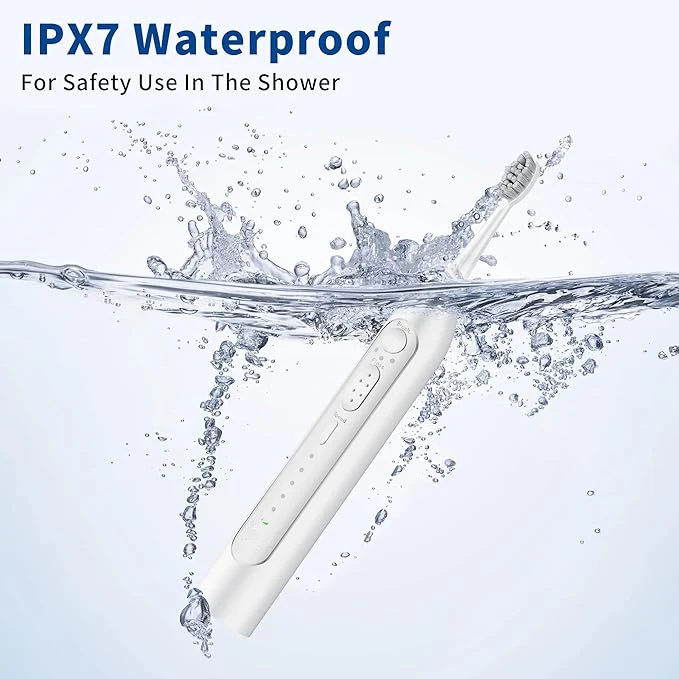 2 в 1 электрическая зубная щетка и водяная Флоссер с новой технологией IPX7 водонепроницаемый уровень h2o вода flosse