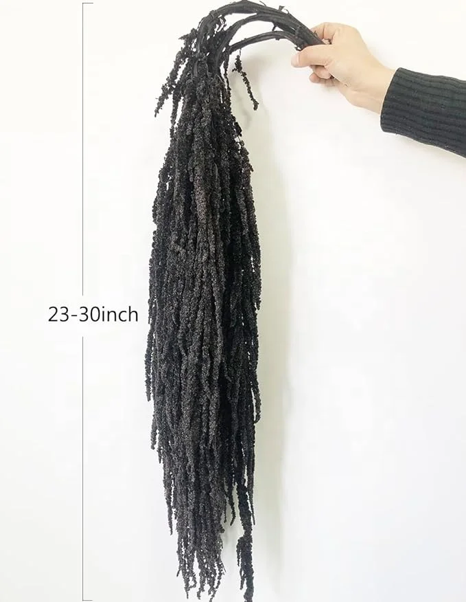 Natural Preserved amaranthus,  long string grains flower for wedding wall hanging decoration