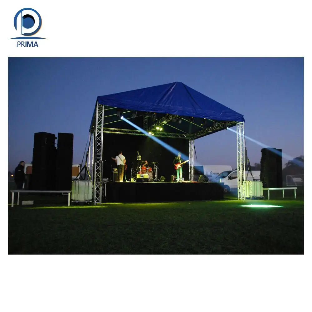 Prima Modern Truss System Display  290Mm X 290Mm Stage Truss System For Concert Stage  Stage Light